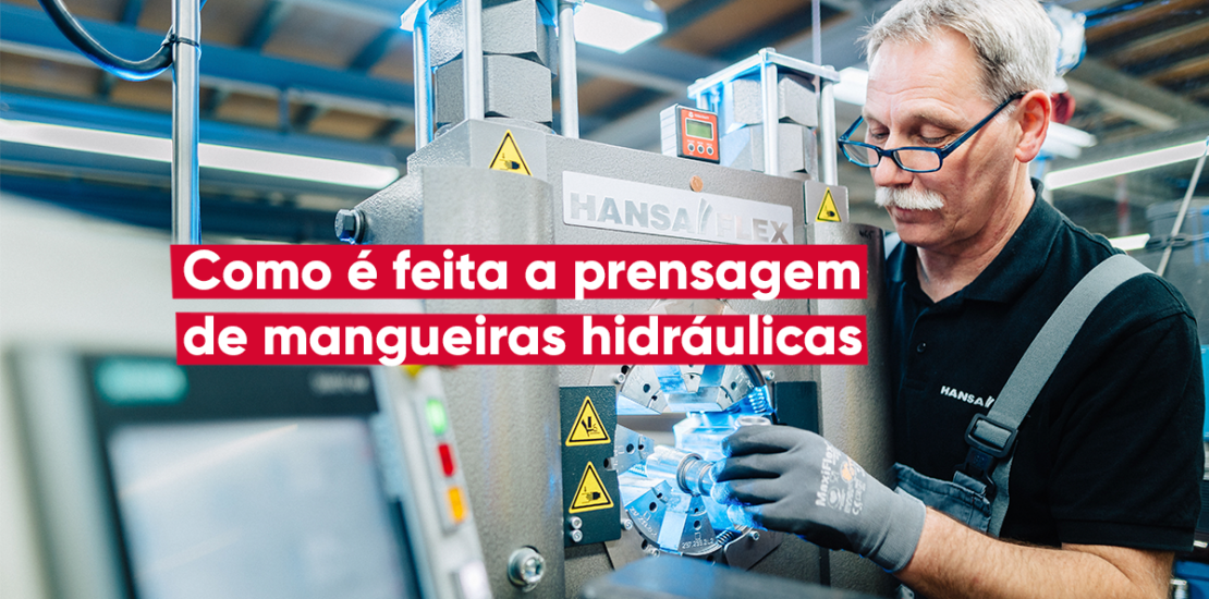 prensagem de mangueiras hidráulicas